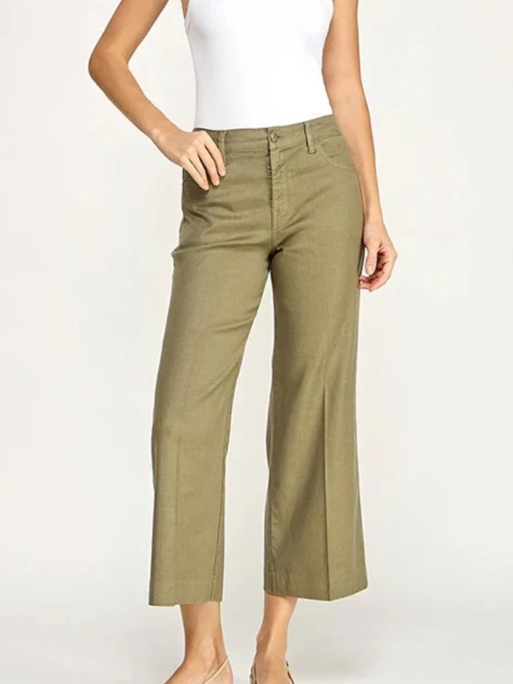 Level 99 Anabelle Wide Leg Willow